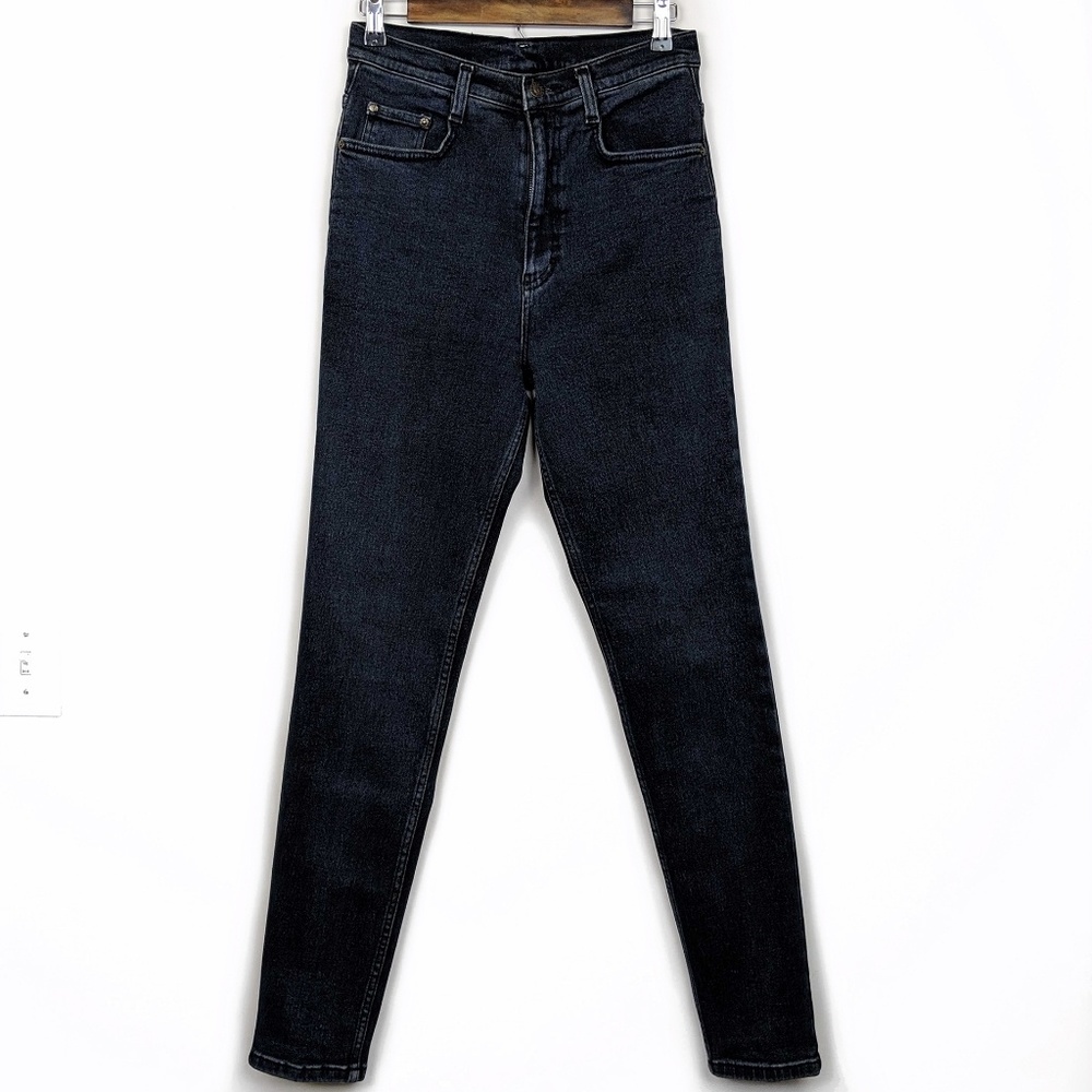 Killer Dark-Wash Almost Black HighRise Skinny Jean